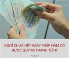 Vietnam: Can untaken paid annual leave days be converted into money?